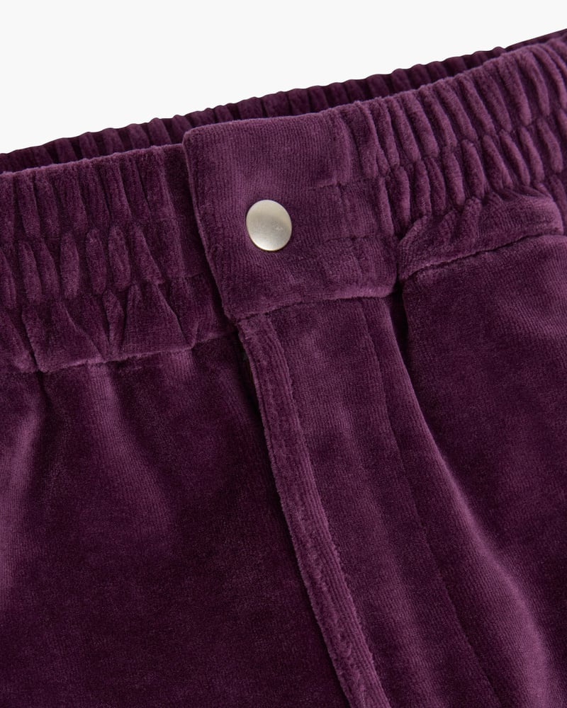 Bild 3 av Dandy Purple Velour-byxa