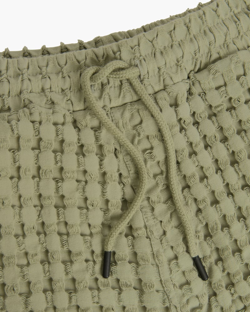 Bild 3 av Dusty Green Porto Waffle-Shorts