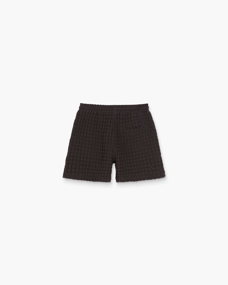 Bild 2 av Nearly Black Porto Våffelshorts