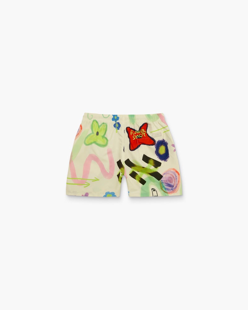 Image number 2 of Flower Shop Swim Shorts
