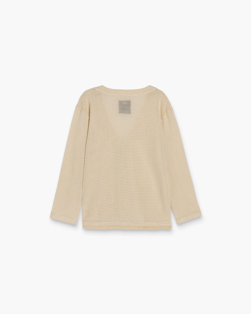 Bildnummer 2 von Ecru Netz-Cardigan