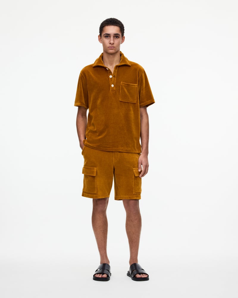 Bild 3 av Sienna Velour Cargo-Shorts