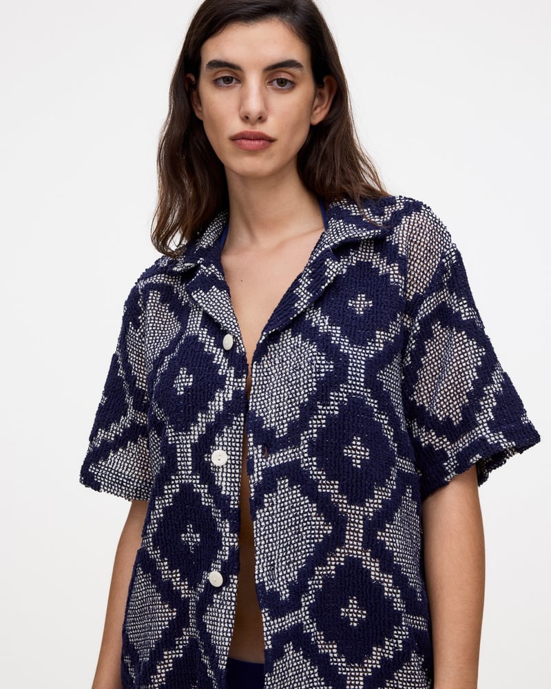 Bild 3 av Trastevere Cuba Crochet Shirt