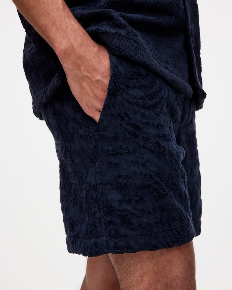 Image number 5 of Night Lagoon Terry Shorts