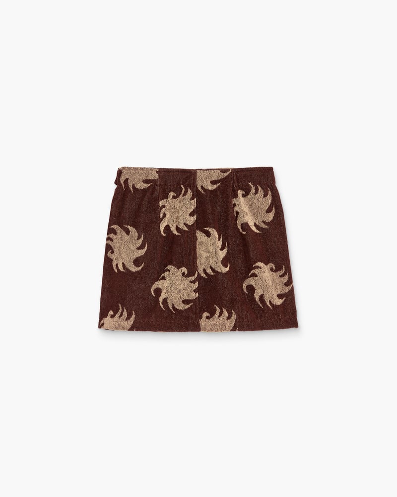 Image number 2 of Mocha Ember Cove Wrap Skirt