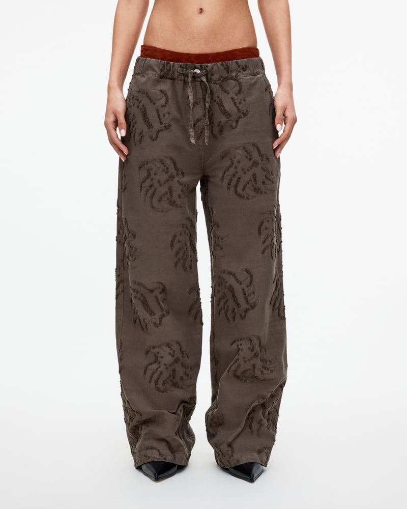 Image number 3 of Emberia Pan Dobby Trousers