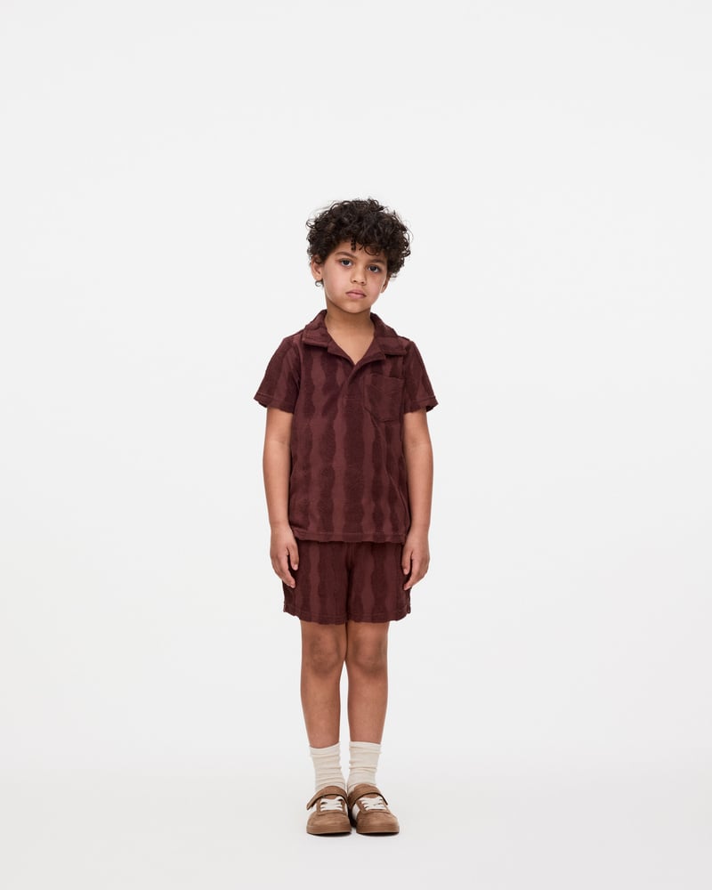 Image number 3 of Kids Totem Terry Shorts