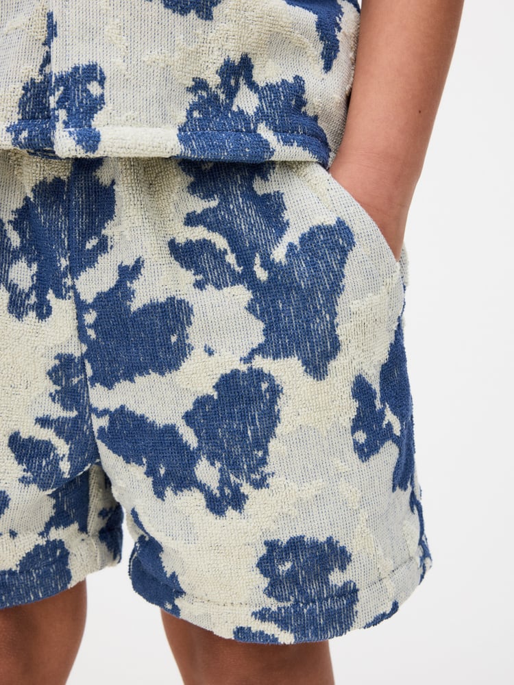 Image number 5 of Kids Sail Contraste Terry Shorts