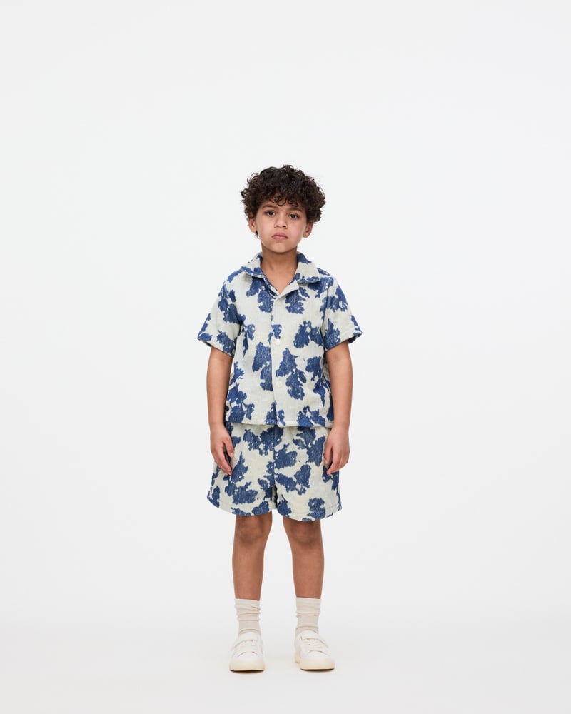 Image number 3 of Kids Sail Contraste Terry Shorts