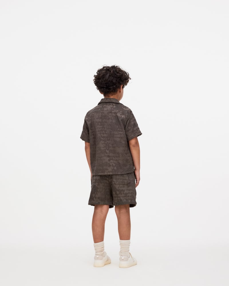 Image number 4 of Kids Morel Lagoon Terry Shorts