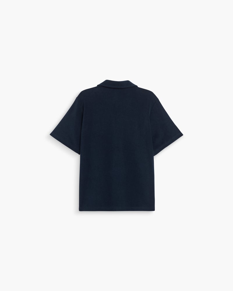Bild 3 av Navy Serif Frottéskjorta
