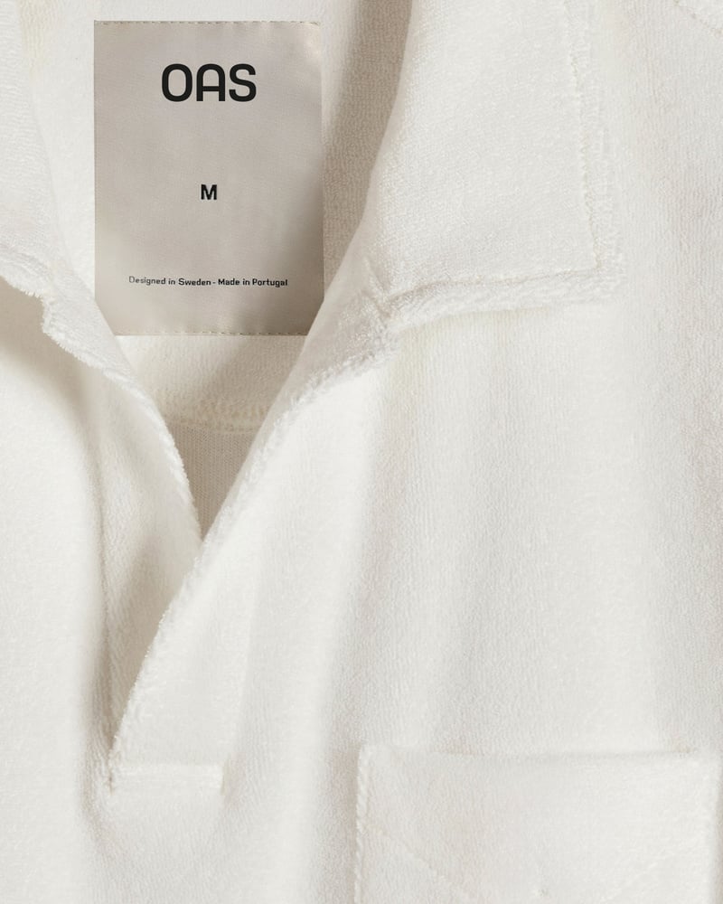 Bild 3 av White Polo Frottéskjorta