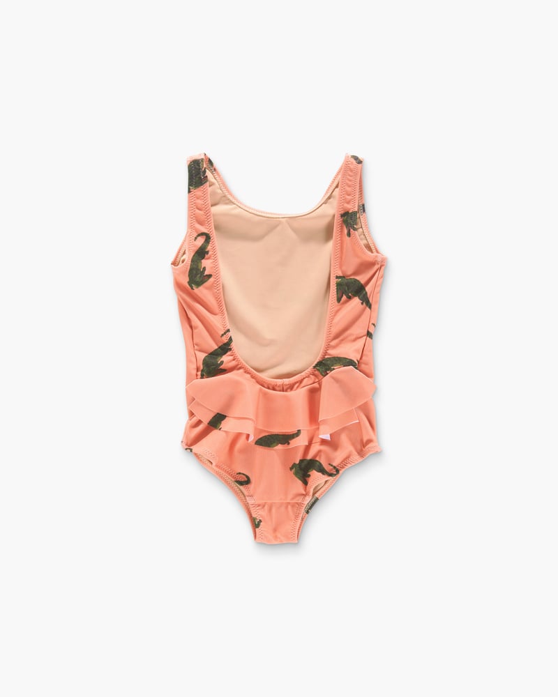 Bildnummer 2 von Kids Coral Croco Badeanzug Mädchen