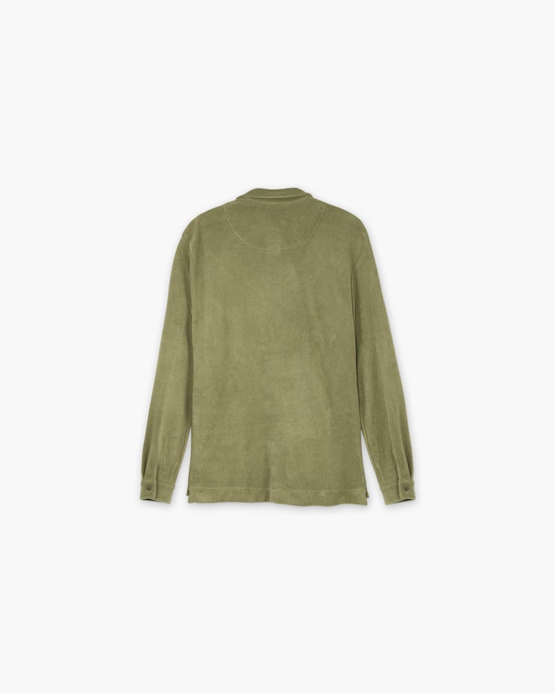 Bild 2 av Khaki Camisa Frotté-skjorta
