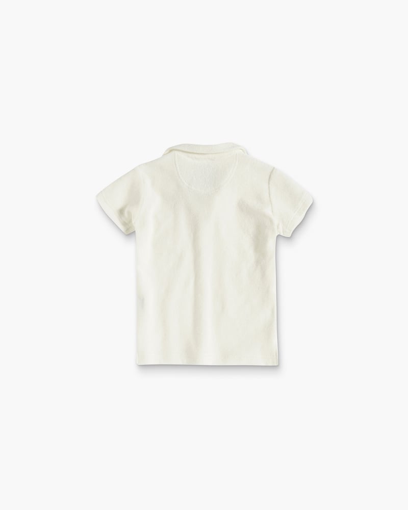 Image number 4 of Kids White Terry Shirt
