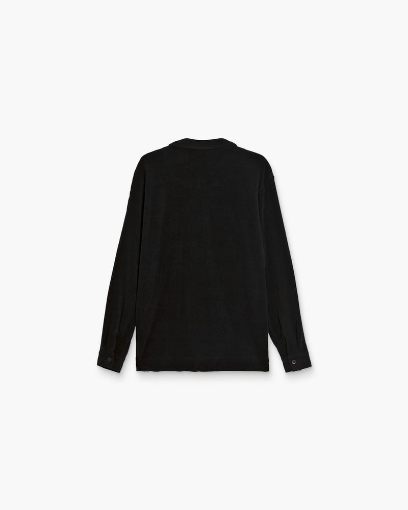 Bildnummer 2 von Black Camisa Frottee-Hemd