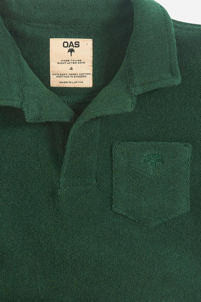 Image number 3 of Kids Green Terry Shirt