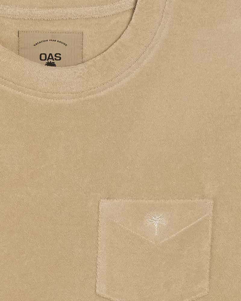 Image number 3 of Beige Terry Tee