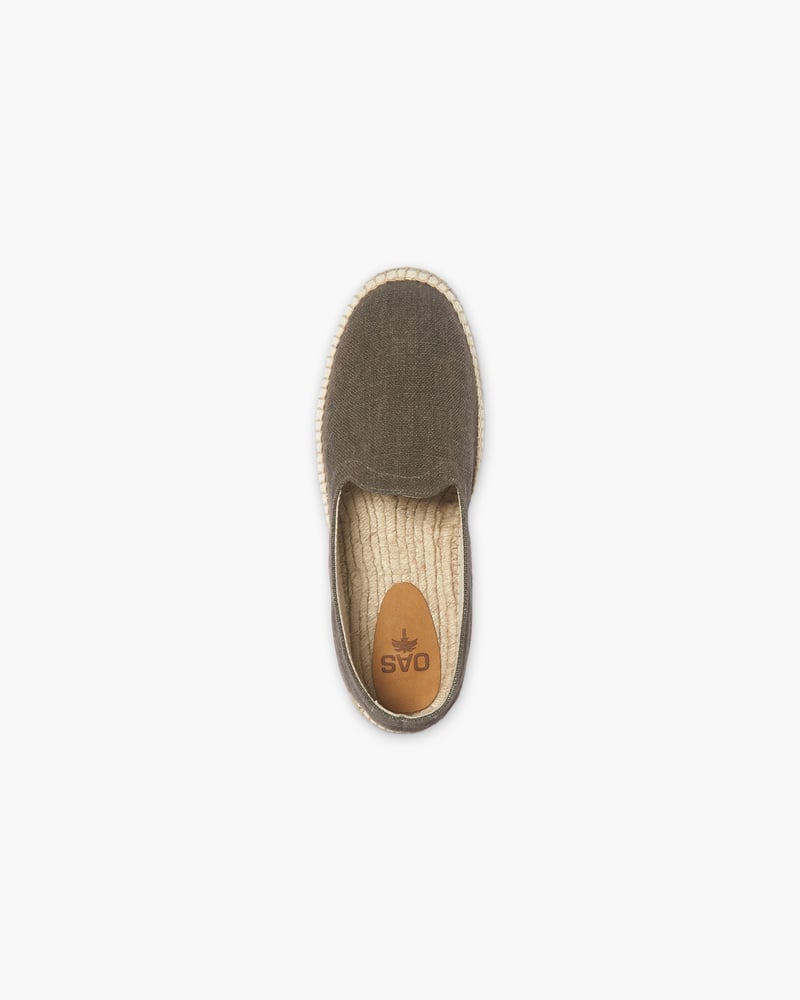 Image number 3 of Khaki Linen Espadrilles