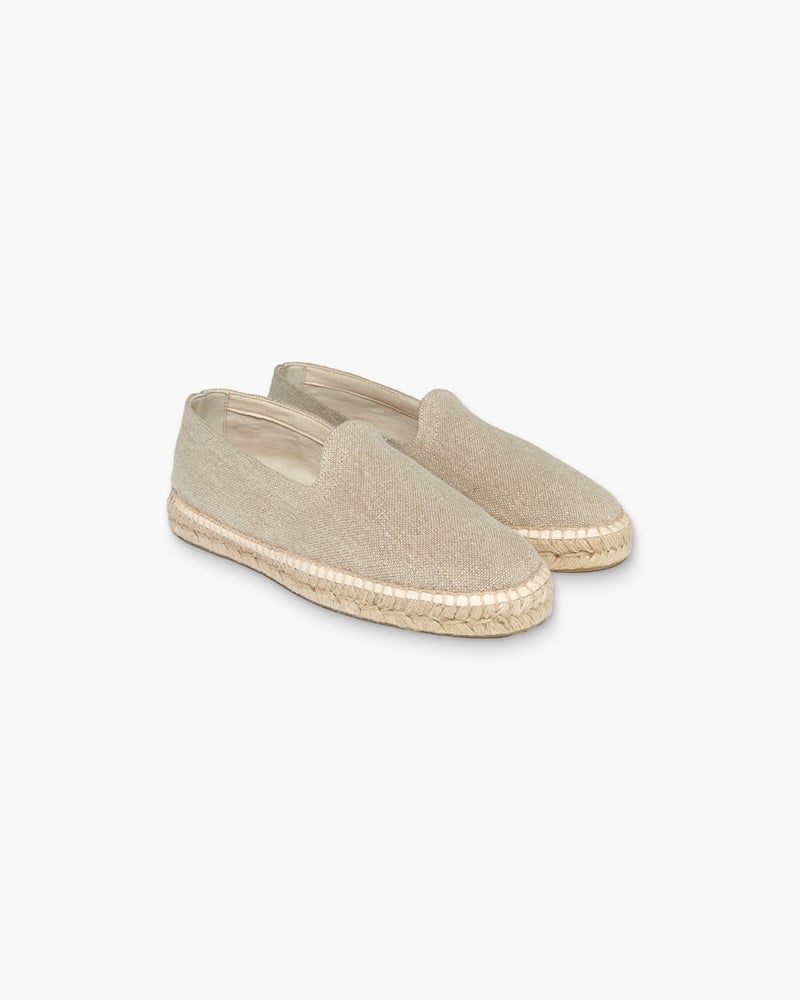 Image number 2 of Beige Linen Espadrilles