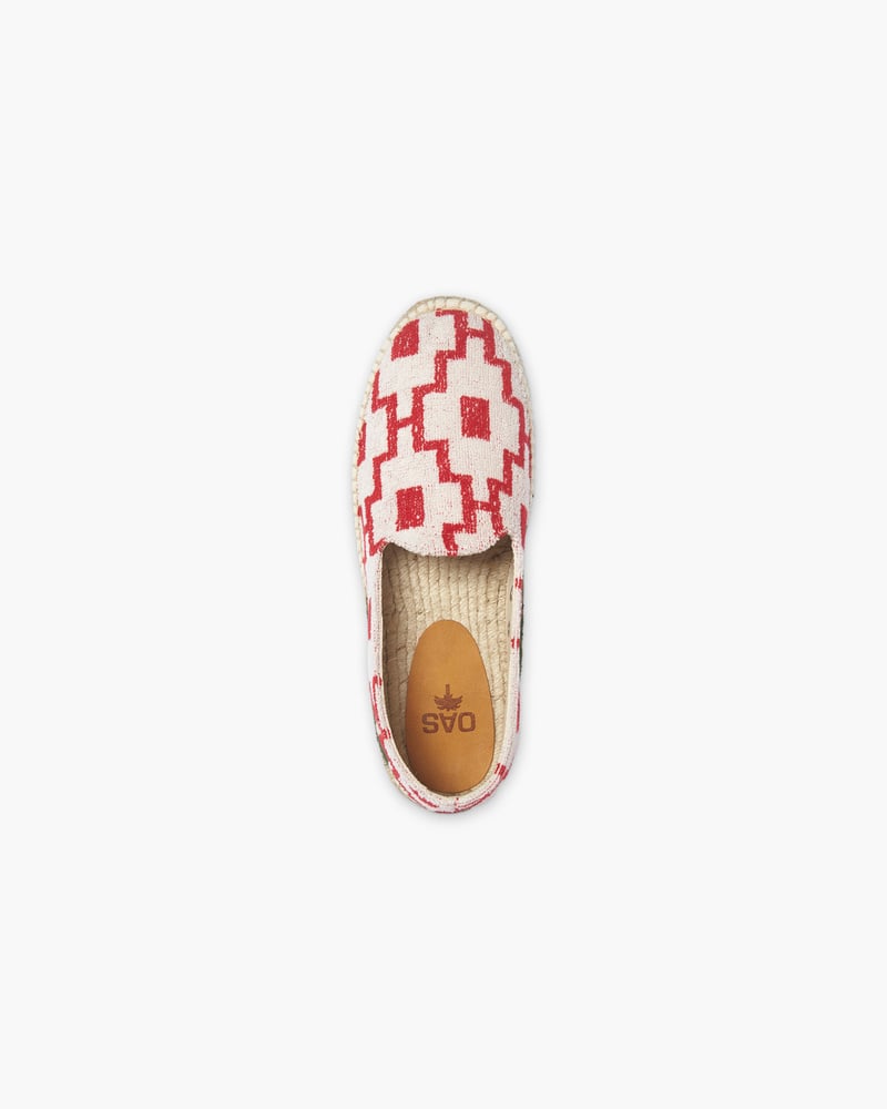 Image number 3 of White Machu Terry Espadrilles