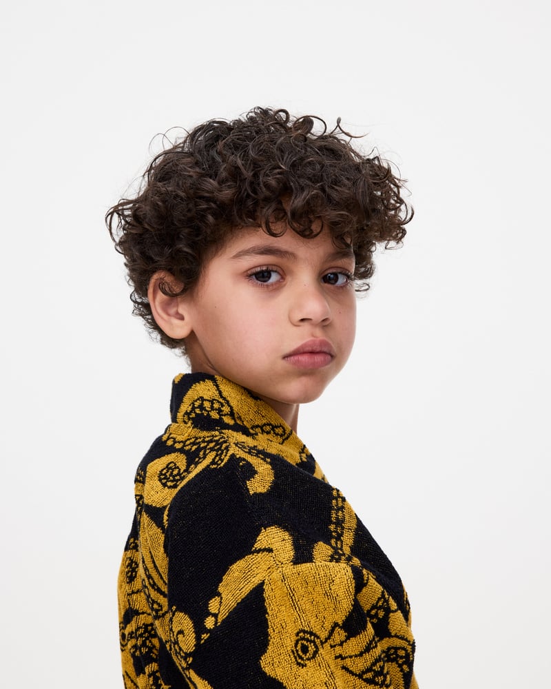 Image number 4 of Kids Black Octo Robe
