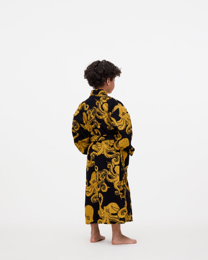 Image number 3 of Kids Black Octo Robe