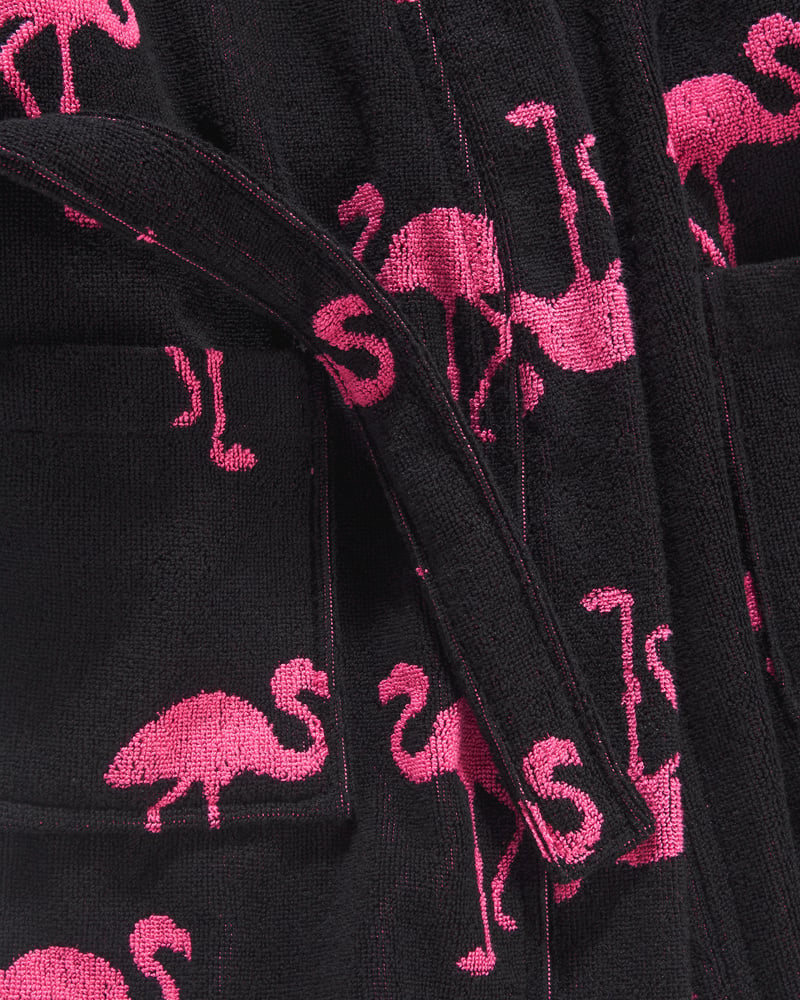 Image number 3 of Kids Flamingo Robe