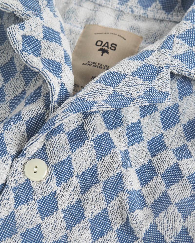 Bildnummer 2 von Navy Diamond Frottee-Hemd