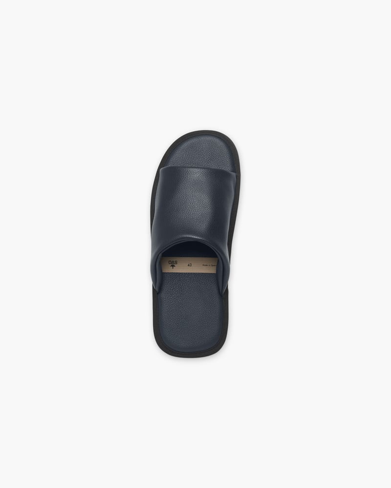 Image number 3 of Blue Vegan Slippers