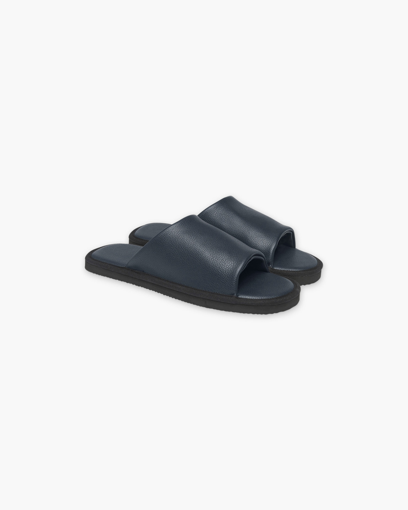 Image number 2 of Blue Vegan Slippers