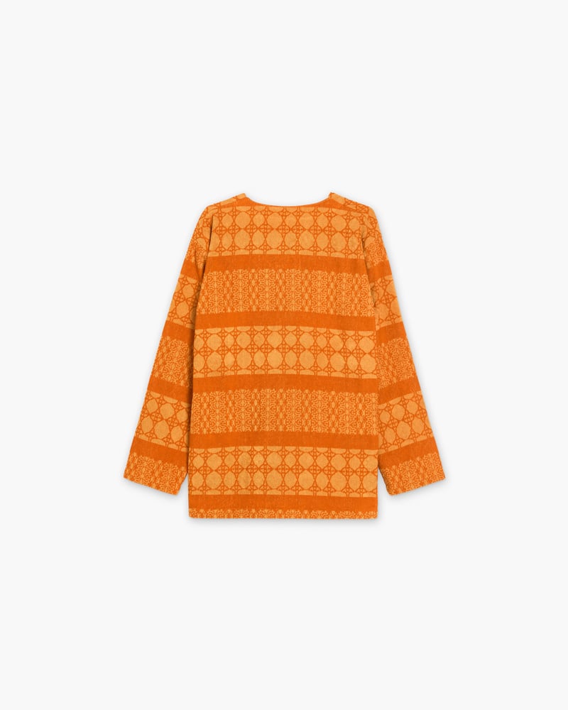 Bildnummer 2 von Orange Ventura Frottee-Cardigan