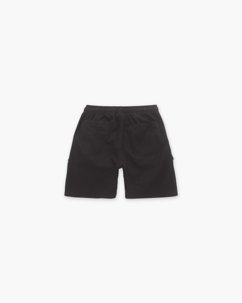 Bild 2 av Black Cargo Linneshorts