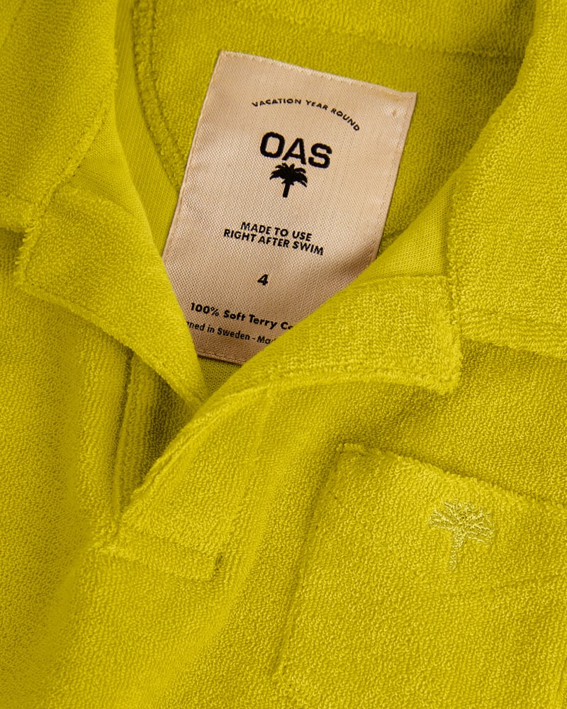 Image number 3 of Kids Lime Terry Shirt
