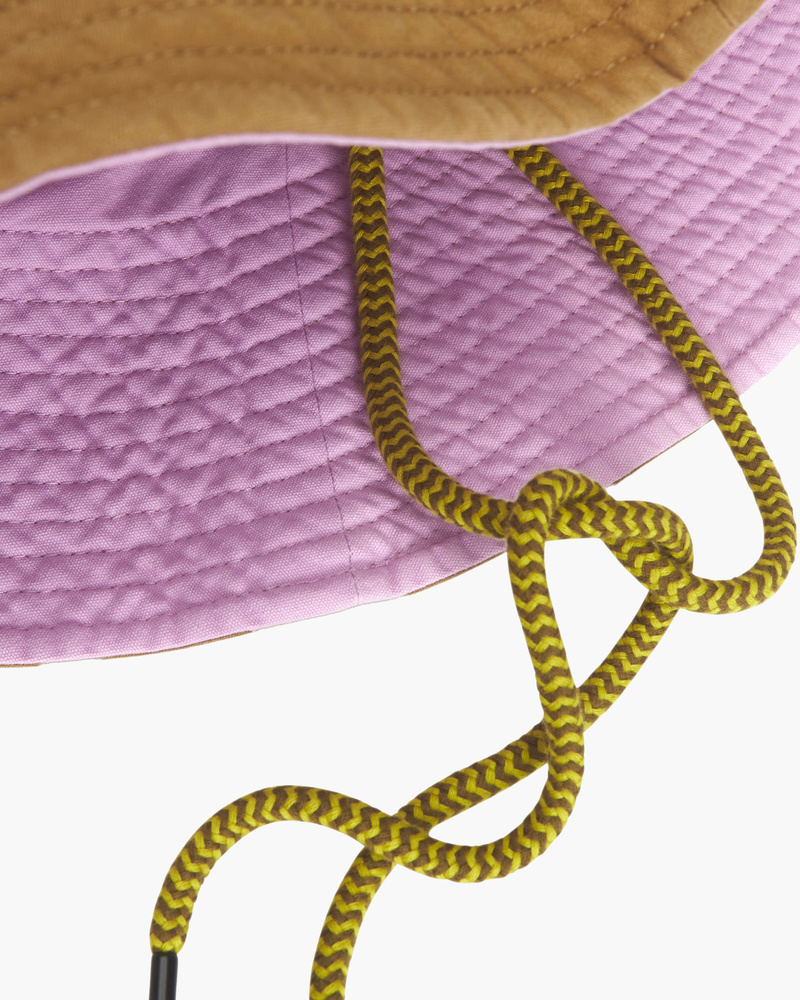 Image number 2 of Camel Brim Canvas Hat