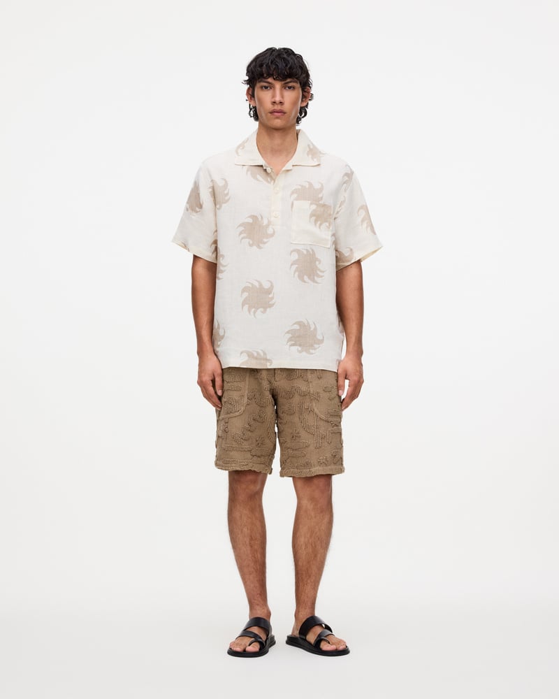 Hazel Ember Girona Linen Shirt