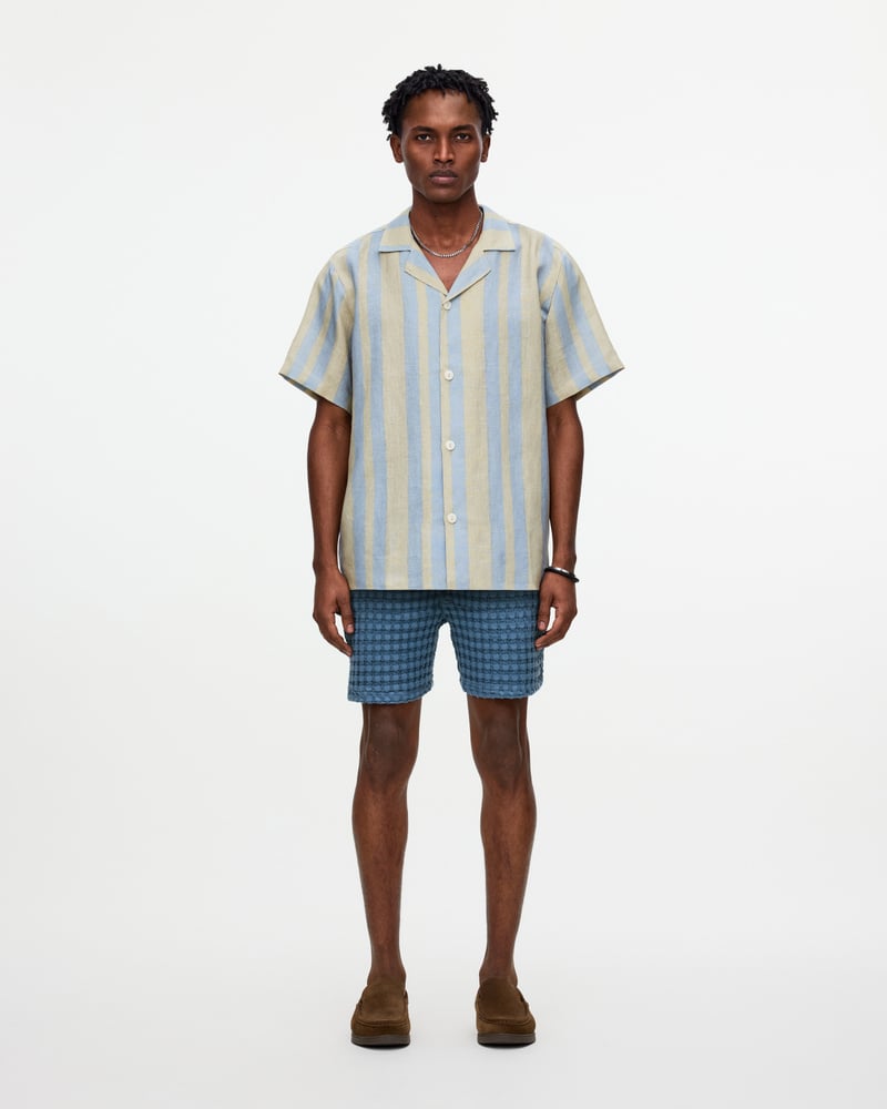 Mist Strata Cuba Leinen-Shirt
