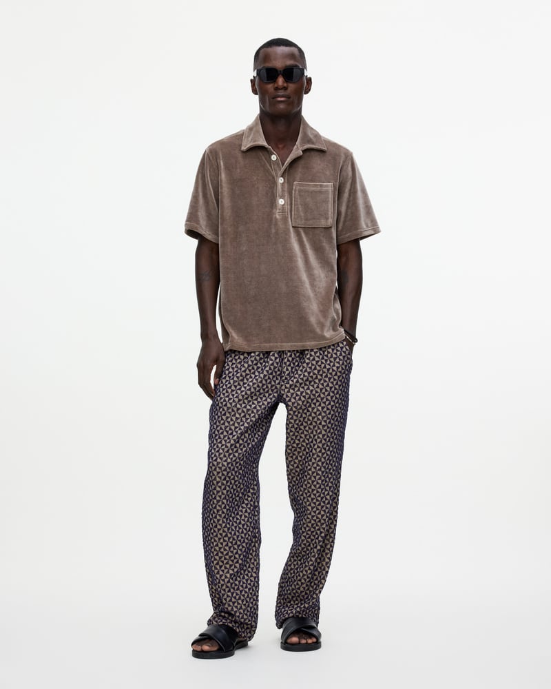 Morel Girona Velourshemd