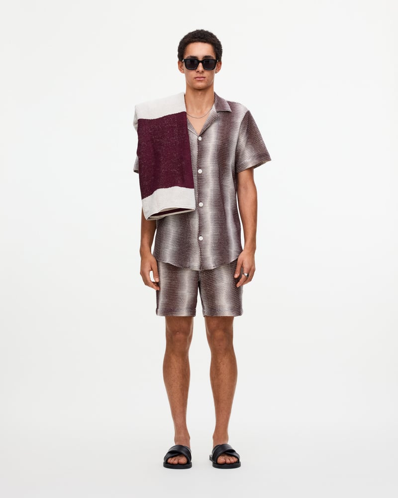 Merlot Echo Cuba Net Shirt