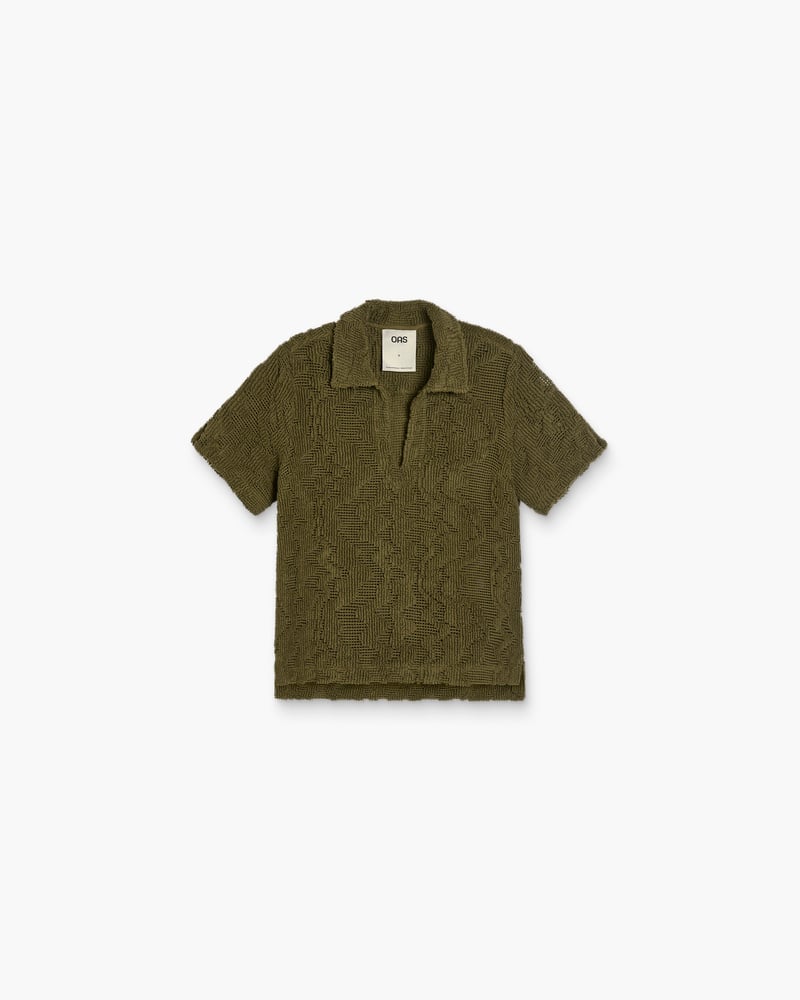 Pine Verve Jaffa Crochet Shirt