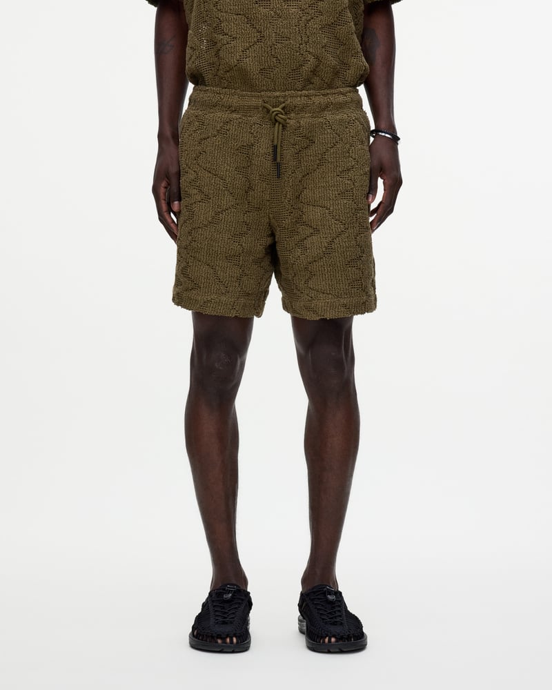 Pine Verve Crochetshorts