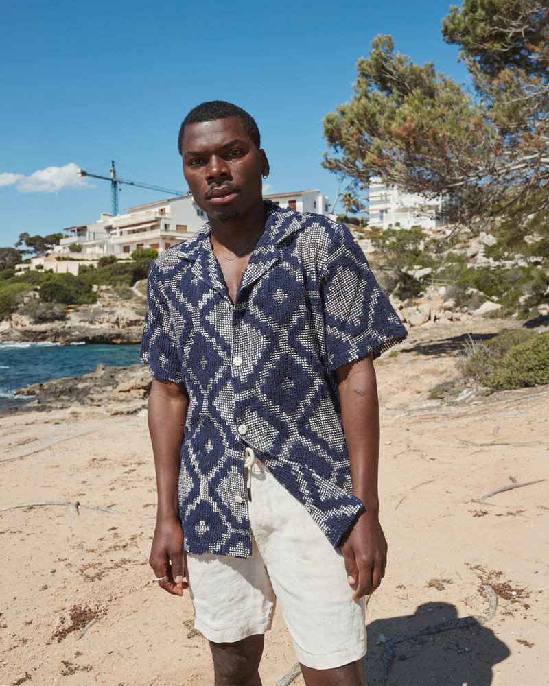 Trastevere Cuba Crochet Shirt