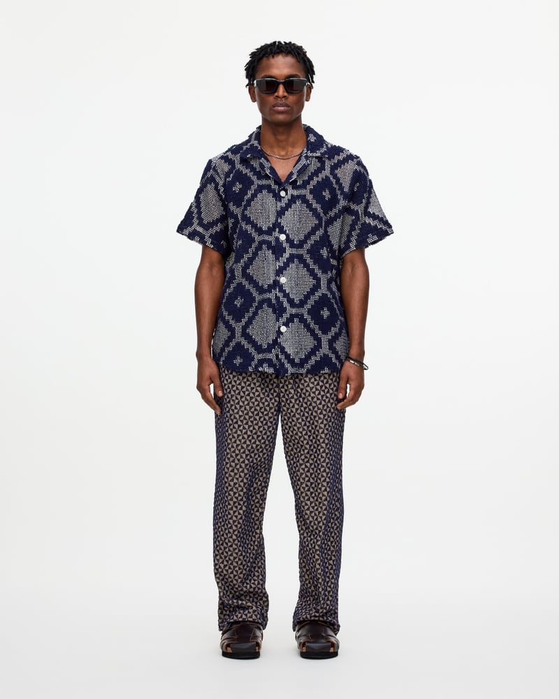 Trastevere Cuba Crochet Shirt