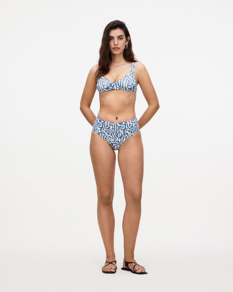 Marbling Roccia Bikini Top