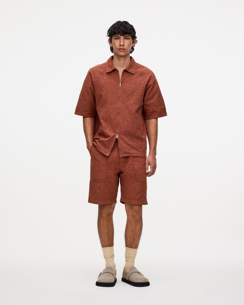 Terracotta Turleo Zack Shirt