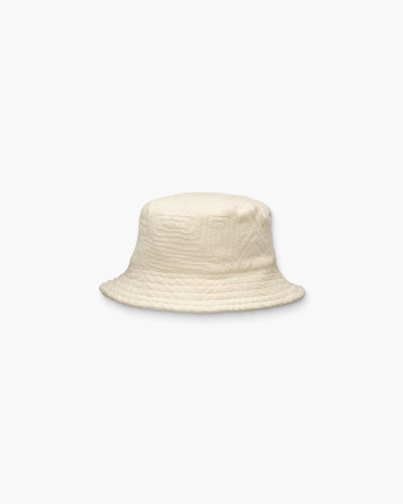 Cream Golconda Bucket Hat