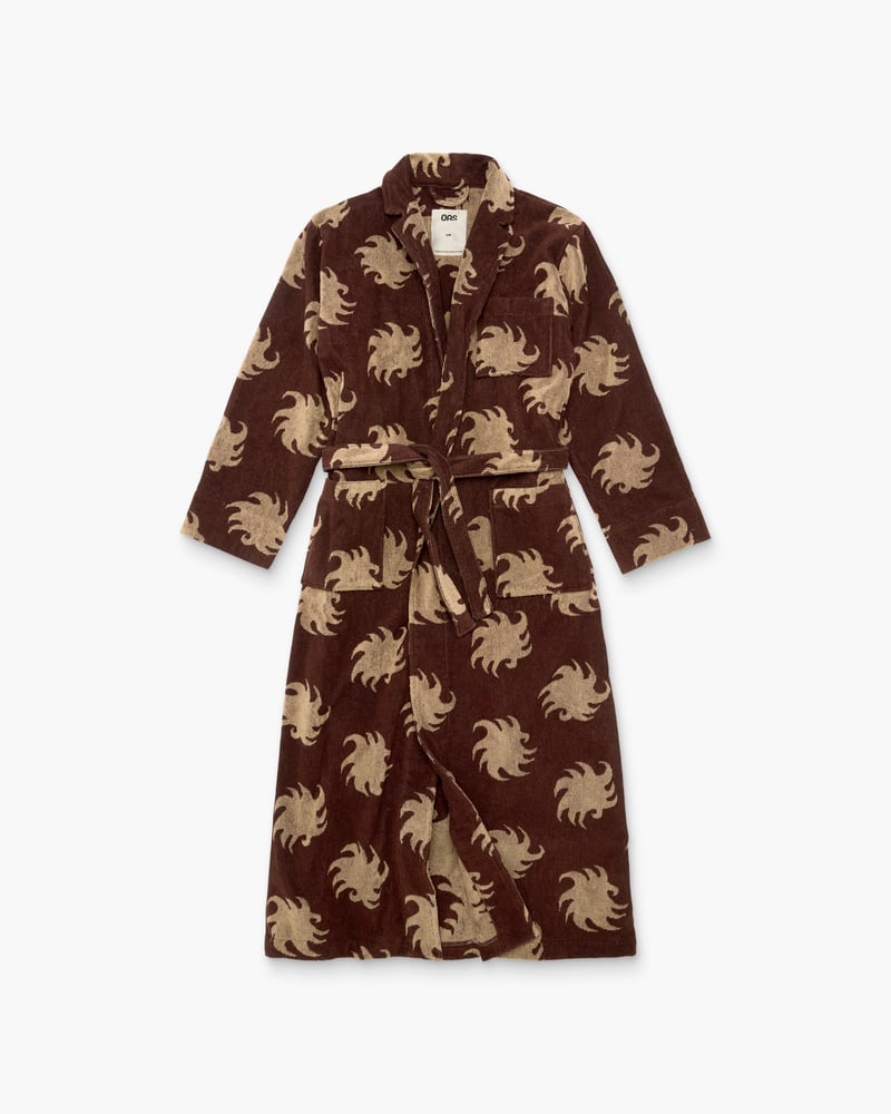 Mocha Ember Longo Robe