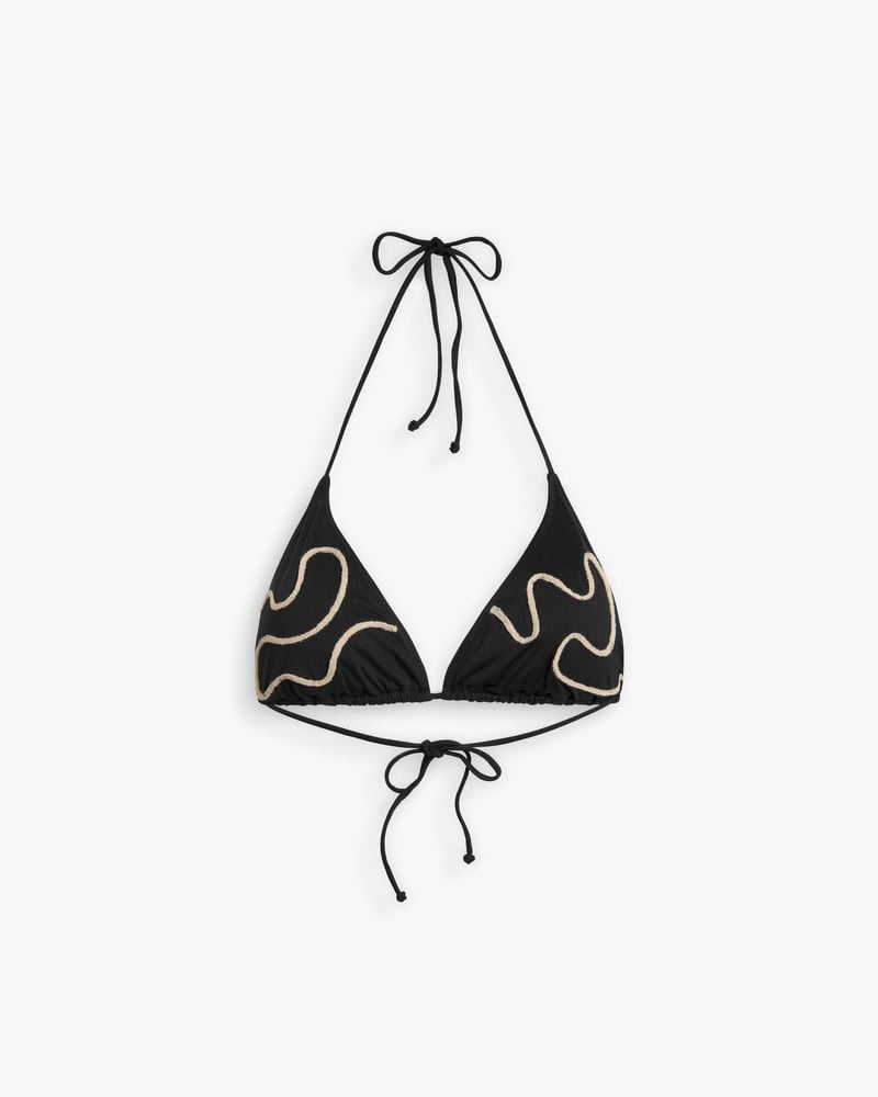 Embroidered Calia Bikini Top