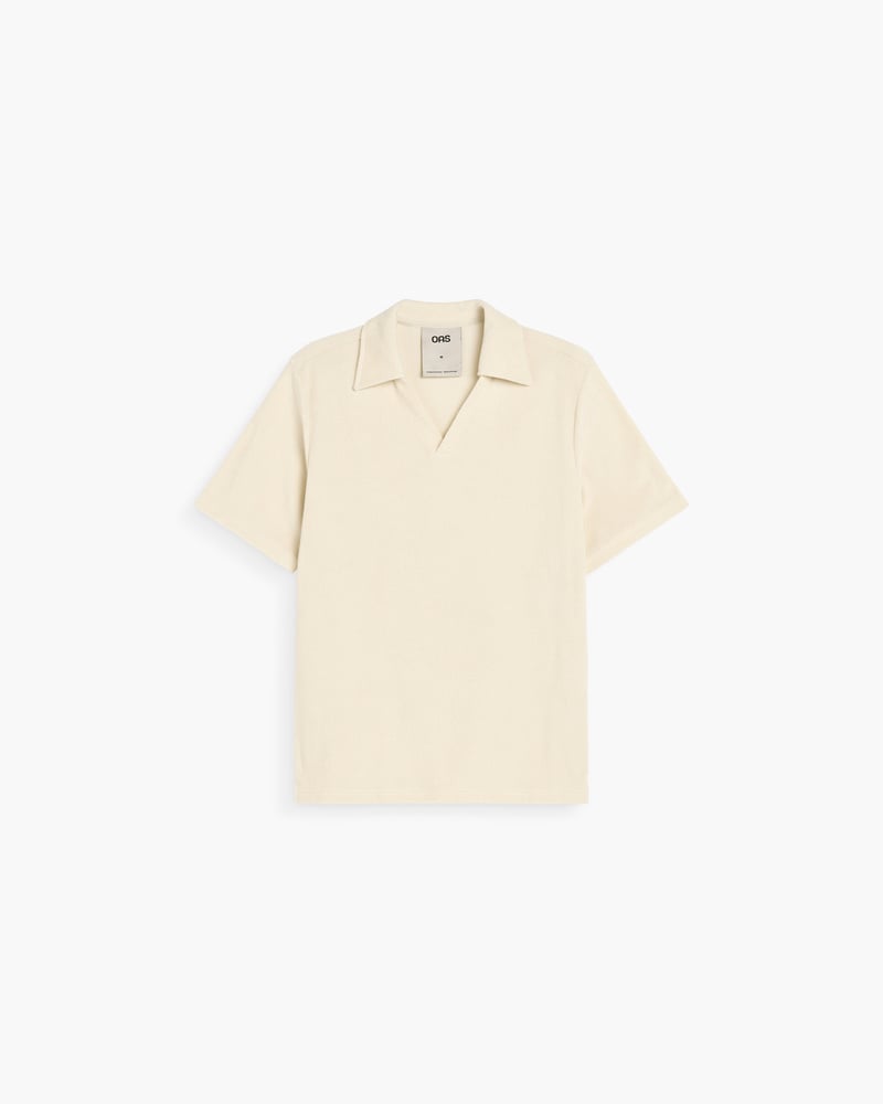Ecru Serif Terry Shirt