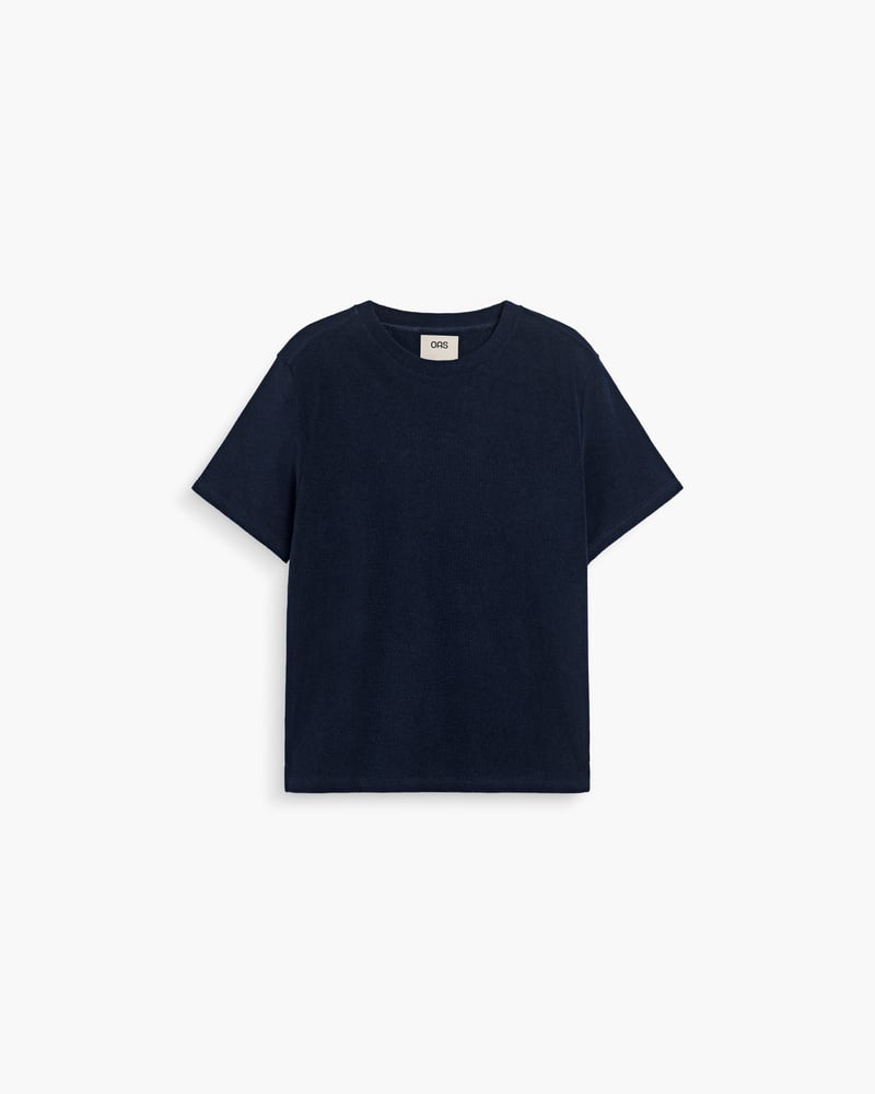 Navy Vivo Terry T-shirt